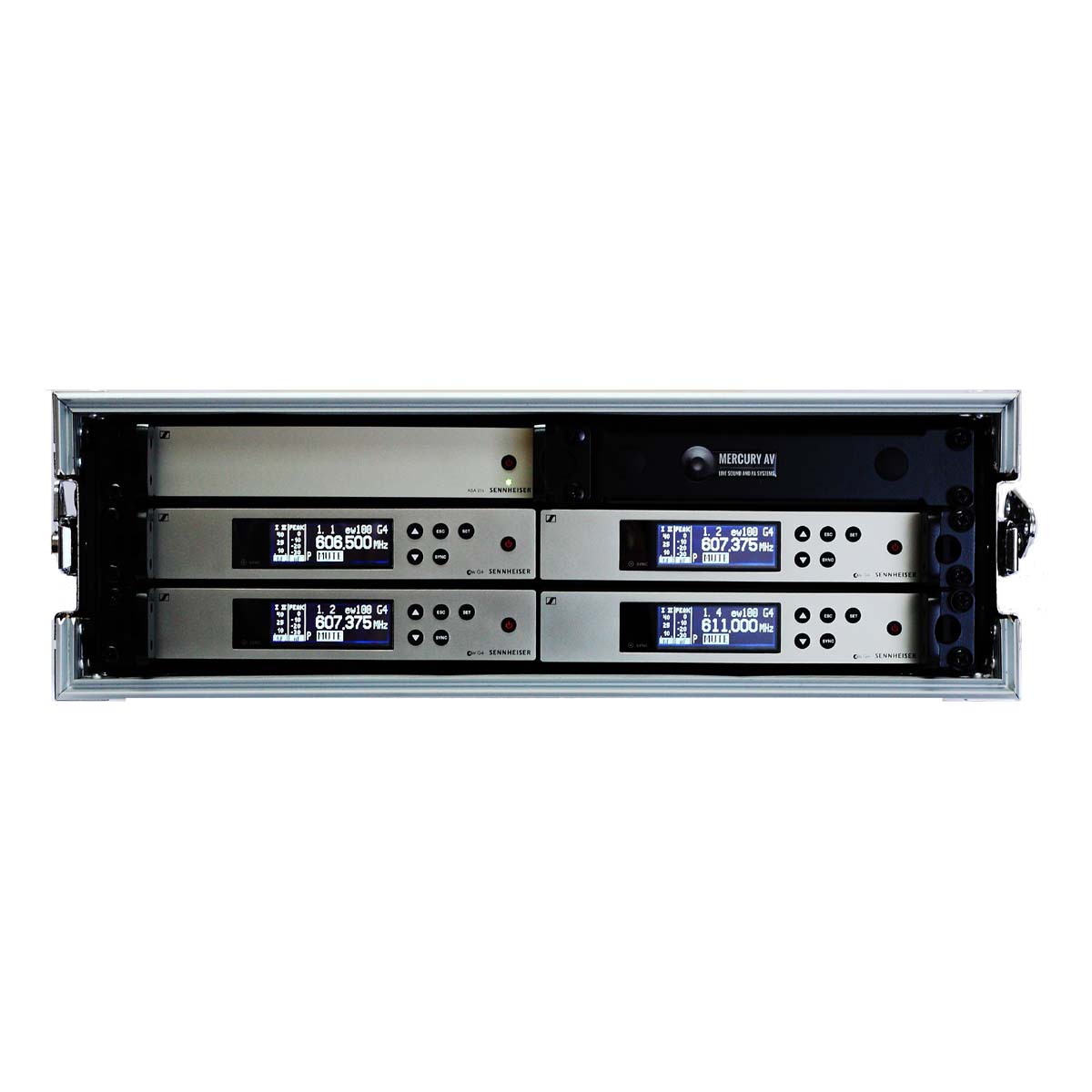 Sennheiser G4 receivers (4-way)