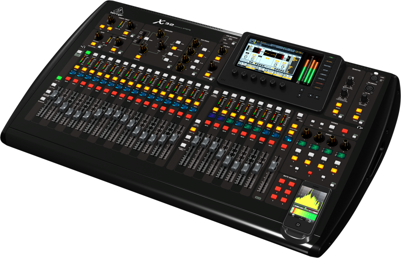 Behringer X32 digital mixing desk