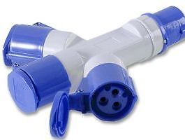 16A 3way splitter