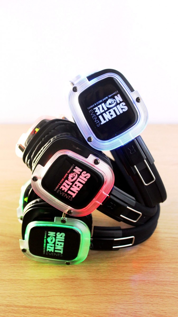Silent Noize Silent Disco Headphones