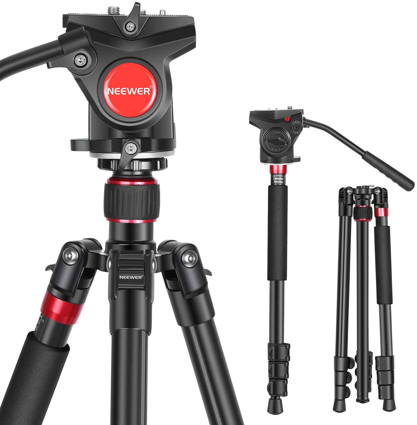 Neewer Tripod/Monopod with Fluid Head