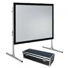 120" projector screen fast fold